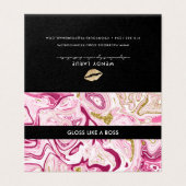 大理石製品配布者名刺 名刺 (外部フラット)