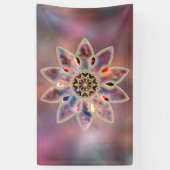 大理石製銀河系バナー 横断幕 (縦)