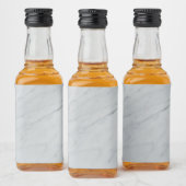 大理石製食品および飲料ラベルセット リキュールボトルラベル (ボトル)