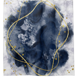 大理石製 シャワーカーテン