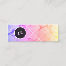 大理石製 スキニー名刺