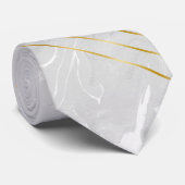 大理石金ゴールド高級ストライプ品 ネクタイ (ロール)