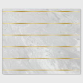 大理石金ゴールド高級ストライプ品 ラッピングペーパー (フラット)