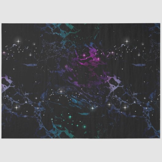 大理石銀河系シリーズデザイン3 薄葉紙 (正面)