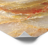 大理石陛下：光沢のあるエレガンス ポスター (角)