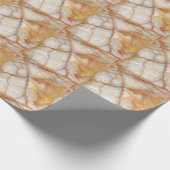 大理石陛下:光沢のあるエレガンス ラッピングペーパー (角)