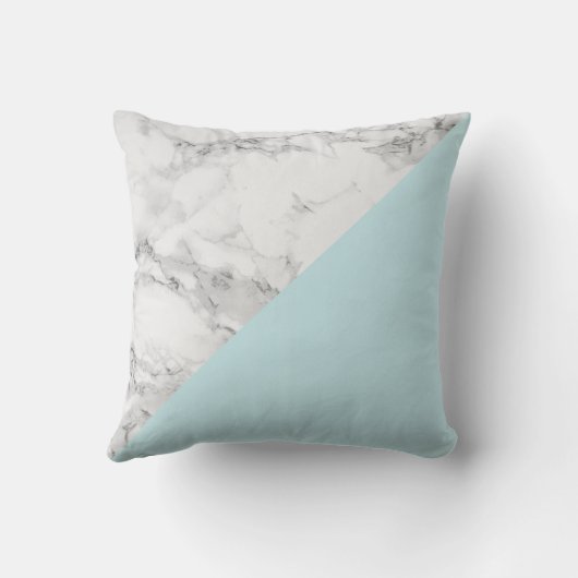 大理石青枕 クッション (裏面)