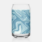 大理石青 ガラス缶 (右)