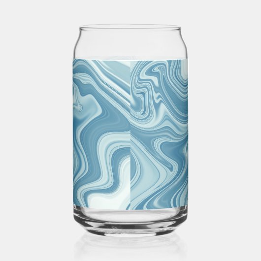 大理石青 ガラス缶 (右)