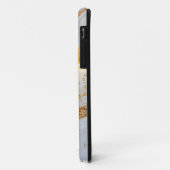 大理石風ゴールドラメモノグラム Case-Mate iPhoneケース (裏面/左)