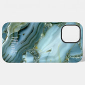 大理石風モノグラム iPhoneケース (裏面横)