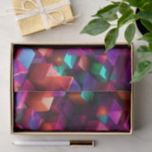 大理石鮮やか融着キューブ 薄葉紙 (ギフト)