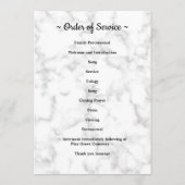 大理石3記念葬祭写真順 プログラム (裏面)