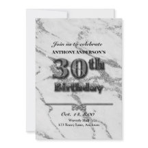 大理石30th誕生日パーティー