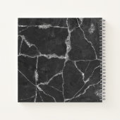 大理石40th誕生日パーティーゲストブック ノートブック (裏面)