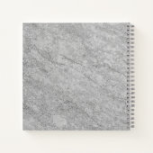 大理石60thバースデーパーティーゲストブック ノートブック (裏面)