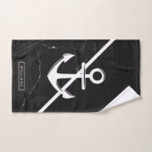 大理石&いかり バスタオルセット (ハンドタオル)