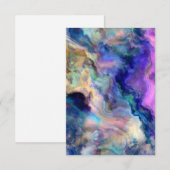 大理石 エンクロージャーカード (正面/裏面)