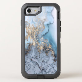 大理石 オッターボックスディフェンダーiPhone SE/8/7 ケース