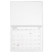 大理石 カレンダー (1月 2026)