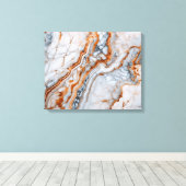 大理石 キャンバスプリント (インサイチュ (ウッドフロア))