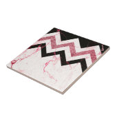 大理石&グリッターシェブロン タイル (側面)