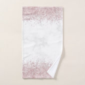 大理石&グリッター バスタオルセット (ハンドタオル)