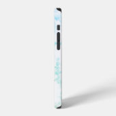 大理石 グリーン Marble Tree カスマテ iPhone カバー (左側面)