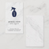 大理石 |サロンスタイル 名刺 (正面/裏面)