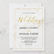 大理石 |シンプルモダンタイポグラフィ結婚式