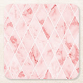 大理石 スクエアペーパーコースター (正面)