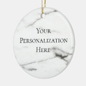 大理石 セラミックオーナメント (左)