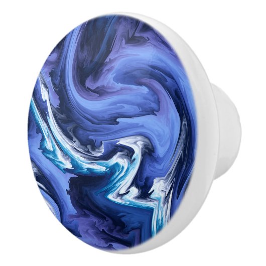 大理石 セラミックノブ (右)