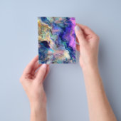 大理石 チラシ (手)