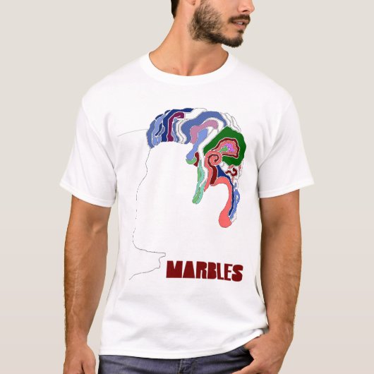 大理石(ディランのスタイル) Tシャツ (正面)