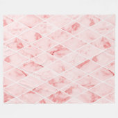 大理石 フリースブランケット (正面(横))