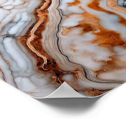 大理石 ポスター (角)