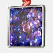 大理石 メタルオーナメント (左)