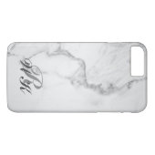 大理石&モノグラムiPhone 7プラス Case-Mate iPhoneケース (裏面(横))