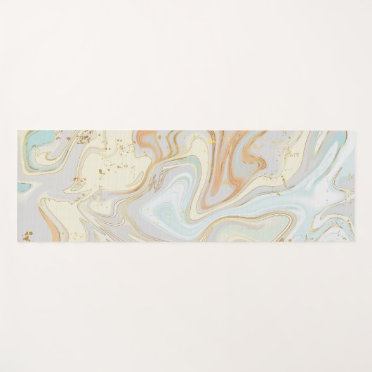 大理石 ヨガマット (正面(横))