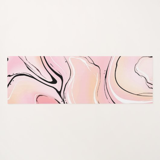 大理石 ヨガマット (裏面(横))