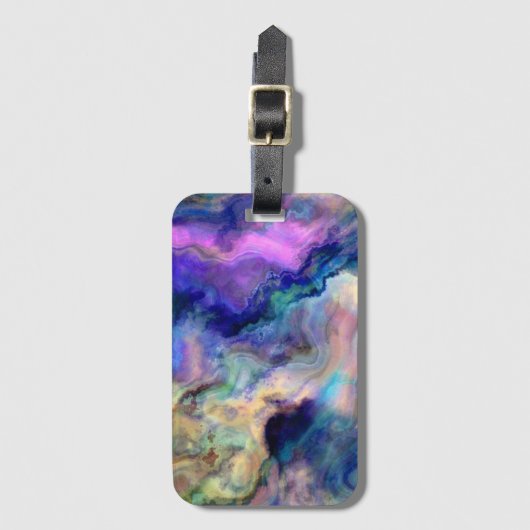 大理石 ラゲッジタグ (正面縦)