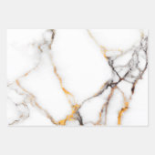 大理石 ラッピングペーパーシート (正面3)