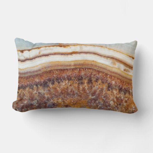 大理石 ランバークッション (正面)