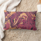 大理石 ランバークッション (ブランケット)