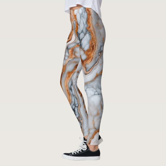 大理石 レギンス (左)
