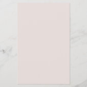 大理石 ローズゴールド はさみ サロン 価格とサービス チラシ (裏面)