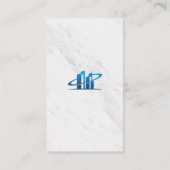 大理石 | 不動産仲介業者ブローカー | 実在代理人 名刺 (裏面)