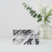 大理石 | 写真家 名刺 (スタンド正面)