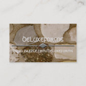大理石 名刺 (正面)